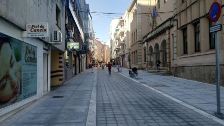 Calle Gómez Becerra en Cáceres