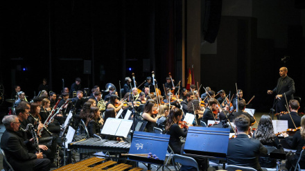 Imagen del Concierto de Año Nuevo de la Sinfónica de Lorca en enero de este año