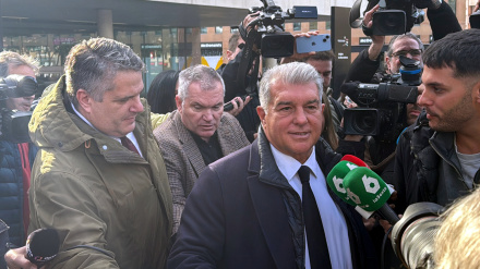 Joan Laporta, presidente del FC Barcelona