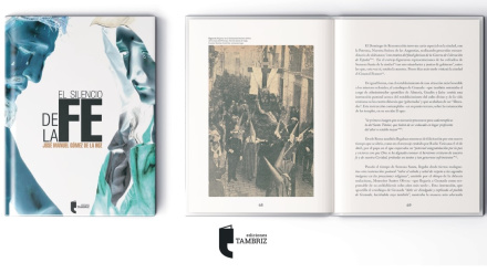 Portada y páginas interiores de El Silencio de la Fe