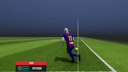 Fuera de juego de Raphinha en el gol anulado en el Barça-Osasuna