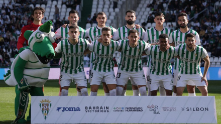 Alineación del Córdoba ante el Eibar