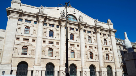 Edificio de la Bolsa en Milán