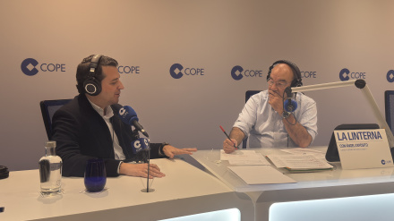 José María Bellido, alcalde de Córdoba, con Ángel Expósito