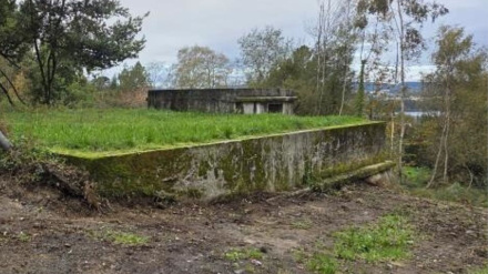 El depósito de Os Pazos presenta este estado