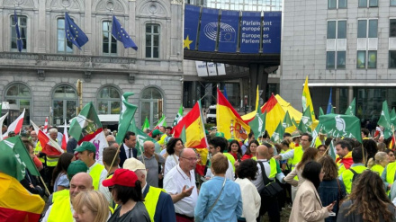 Movilización ASAJA en Europa