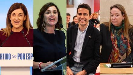 Los representantes de los partidos políticos de Cantabria