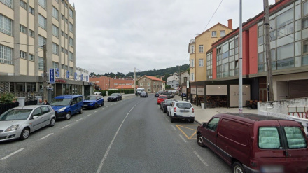 Foto de archivo de la avenido do Areal, en Cabanas