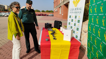Pedro Merino Castro cuando era teniente coronel jefe de la Comandancia de la Guardia Civil de Salamanca