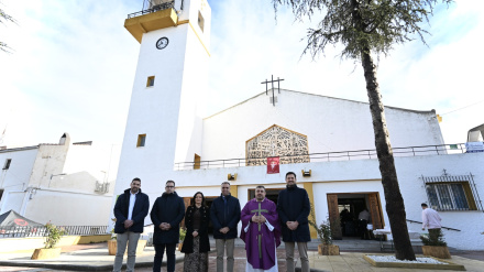 Visita a la iglesia de Cuevas del Campo