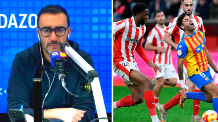 Juanma Castaño analiza el Sporting-Valencia de Copa del Rey en El Partidazo de COPE