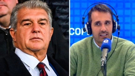 Joan Laporta y Guille Uzquiano