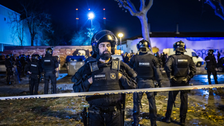 amplio dispositivo de los Mossos d'Esquadra