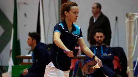 Manuela Díaz, jugadora de bádminton