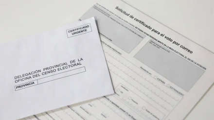 Certificado voto por correo