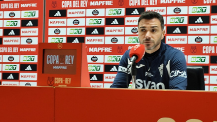 Adrián Colunga, entrenador del Real Murcia