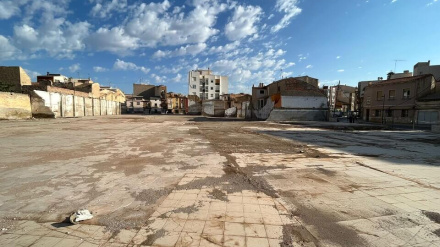 Zona donde irá ubicado el Centro de Salud de San Cristóbal en Lorca