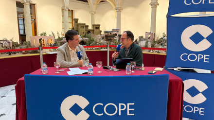 Programa especial de COPE Albacete desde el Belén de la Diputación
