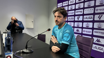 SISI EN LA PREVIA DEL REAL VALLADOLID - ELIBAR