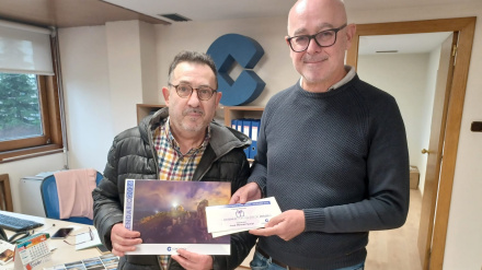 José Manuel Fachal con el director de COPE Ferrol, Luis Javier Molleda