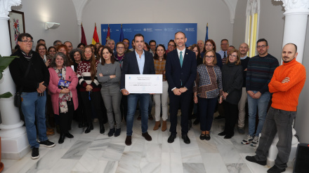 Entrega del cheque