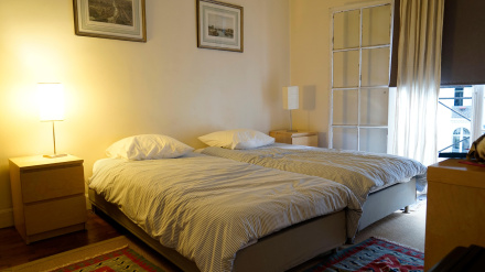 Habitación en un apartamento de alquiler de Airbnb en el distrito 16 de París