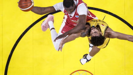 Moussa Diagné fue importante en la victoria de UCAM CB en Sopot