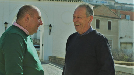 Iván Fernández y Francisco José García, de IU en Pinos Puente
