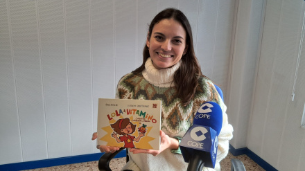 Ángela Devesa, autora del libro "Lola y Vitamino"