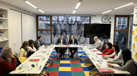 Reunión de patronos fundación rioja Deporte