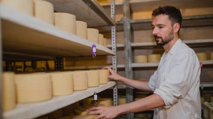 Jorge Triviño, de la Quesería El Molinero de Segovia