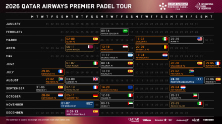 Calendario completo para 2026