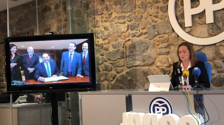 Rueda de prensa del PP de Vigo