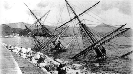 Naufragio de la fragata Gneisennau