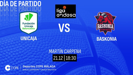 Unicaja recibe en el Carpena a Baskonia en un duelo clásico
