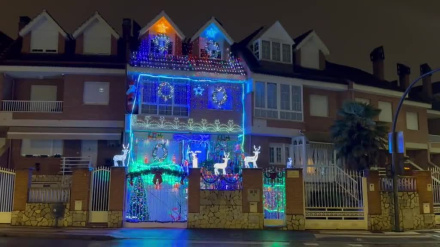 La casa de Navidad está en León