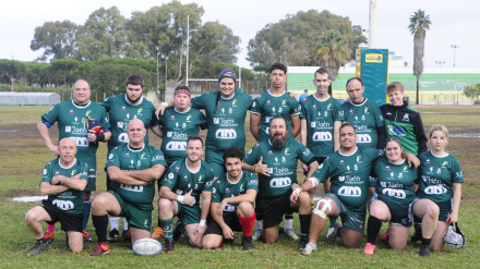 Jaén Rugby Inclusivo se curte en el barro y suma una valiosa experiencia en El Puerto