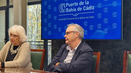 Teófila Martínez, presidenta de la Autoridad Portuaria, hace balance del 2025