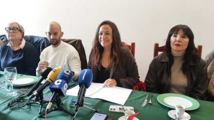 La secretaria general del PSOE, Isabel Casalduero