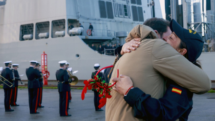 Las escenas de emoción se vivieron a pie de pantalán