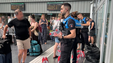 La rápida intervención de la Policía Local de Burgos salva la vida a un hombre de 91 años