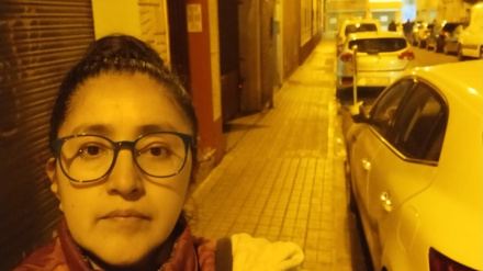 SUCESO embarazo calle zaragoza