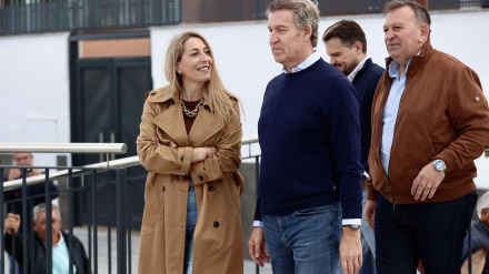 Guardiola, con Feijóo en Lobón