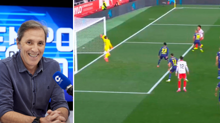 Paco González alucina con el paradón de Oblak en el Girona-Atlético