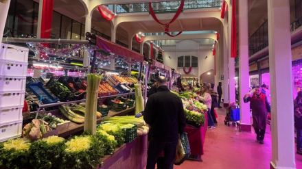 Mercado tradicional en Logroño
