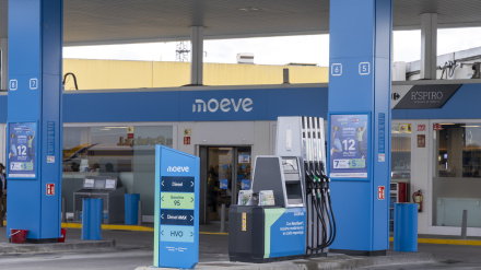Una estación de servicio de Moeve