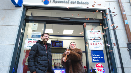 3er Premio de la Loteria de Navidad en Palencia