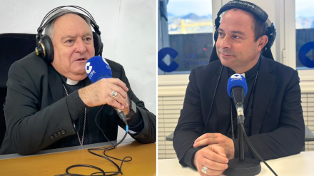 José Mazuelos y Eloy Santiago, obispos de Canarias y de Tenerife