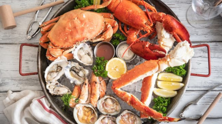 El marisco es una de las especialidades del restaurante De Manuel en Ferrol