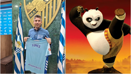 Funes motiva a su plantilla con una escena de Kung Fu Panda